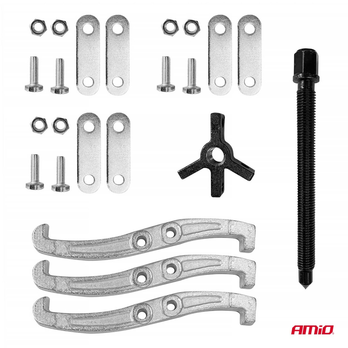 Trehandsverktygssats för lager, remskiva, svänghjul och kugghjul AMIO-04755