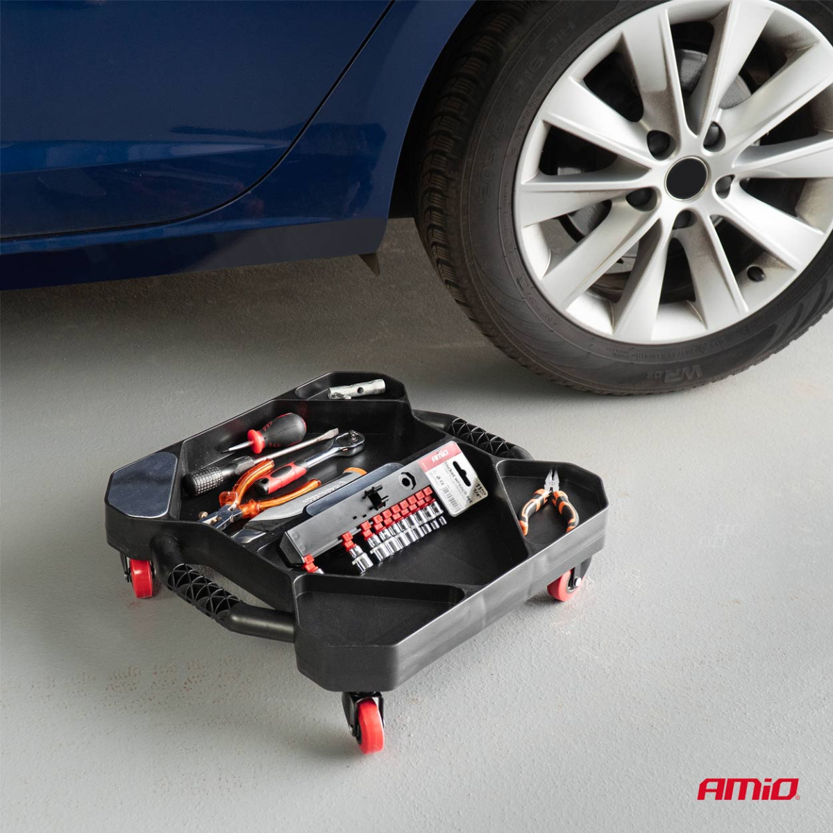 Verktygsvagn på hjul AMIO-04265