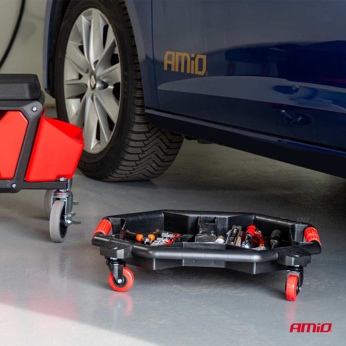 Verktygsvagn på hjul AMIO-04266