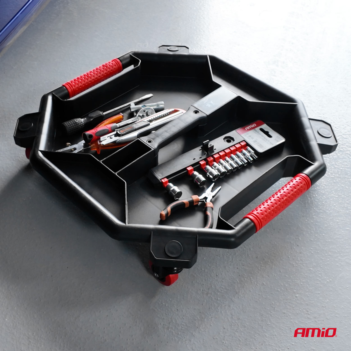 Verktygsvagn på hjul AMIO-04266