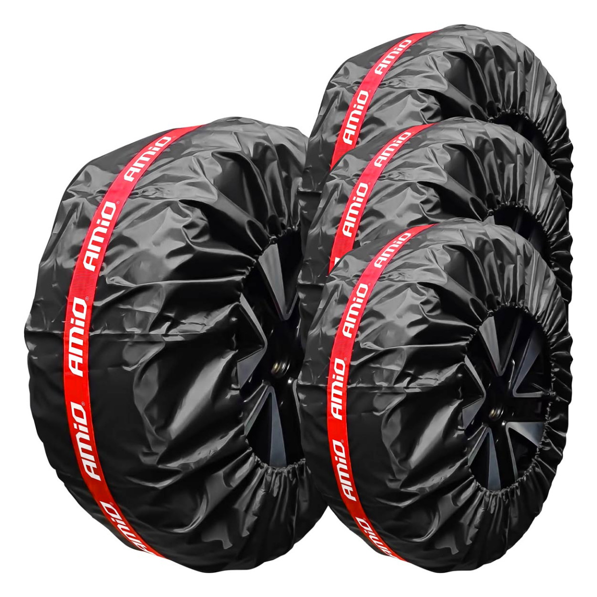 Hjulkapslar, 19-23", 4 delar, AMIO-04950