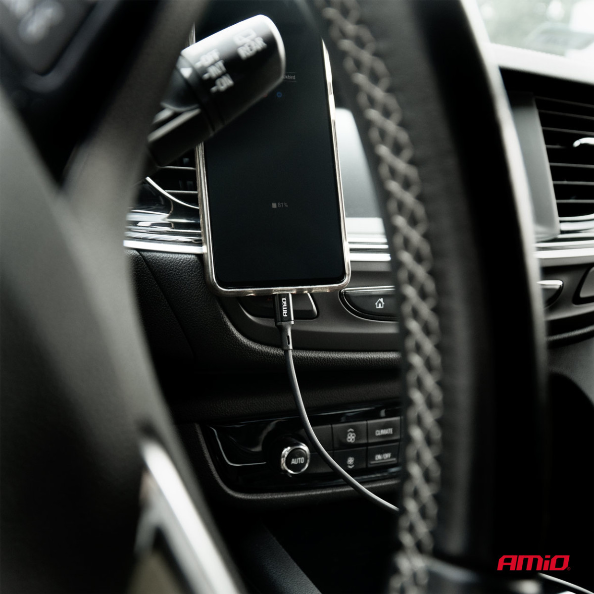 USB-C - USB-C-kabel 60W 100 cm FullLINK AMIO-03902