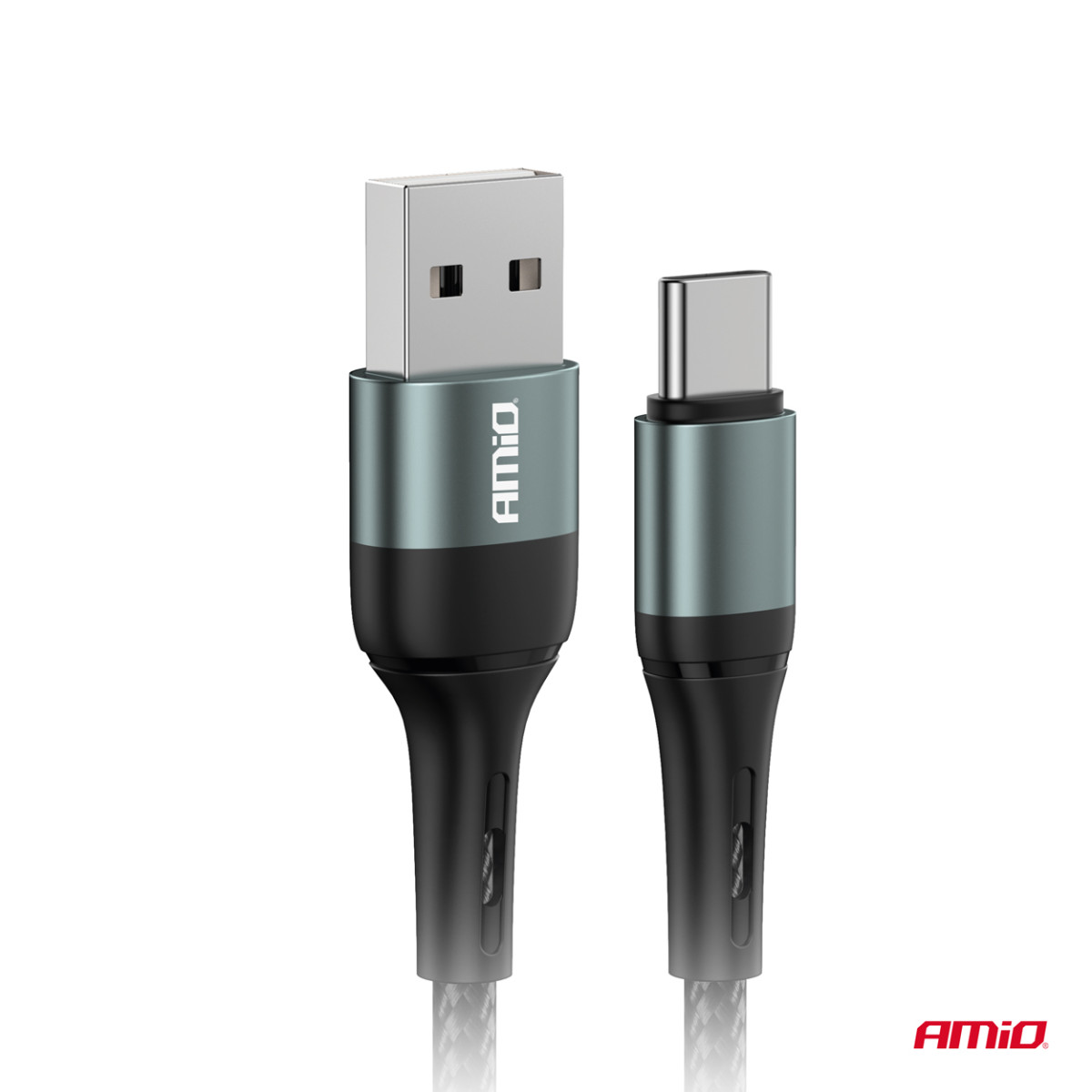 USB-A till USB-C-kabel 3A 200 cm FullLINK AMIO-03912