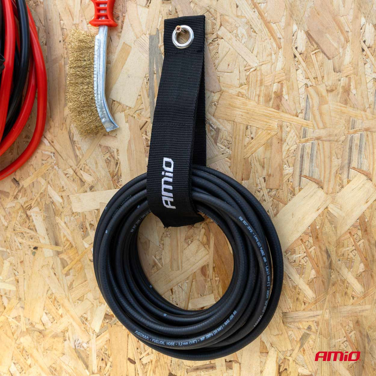 Kardborreband 50×410 mm, AMIO-03284