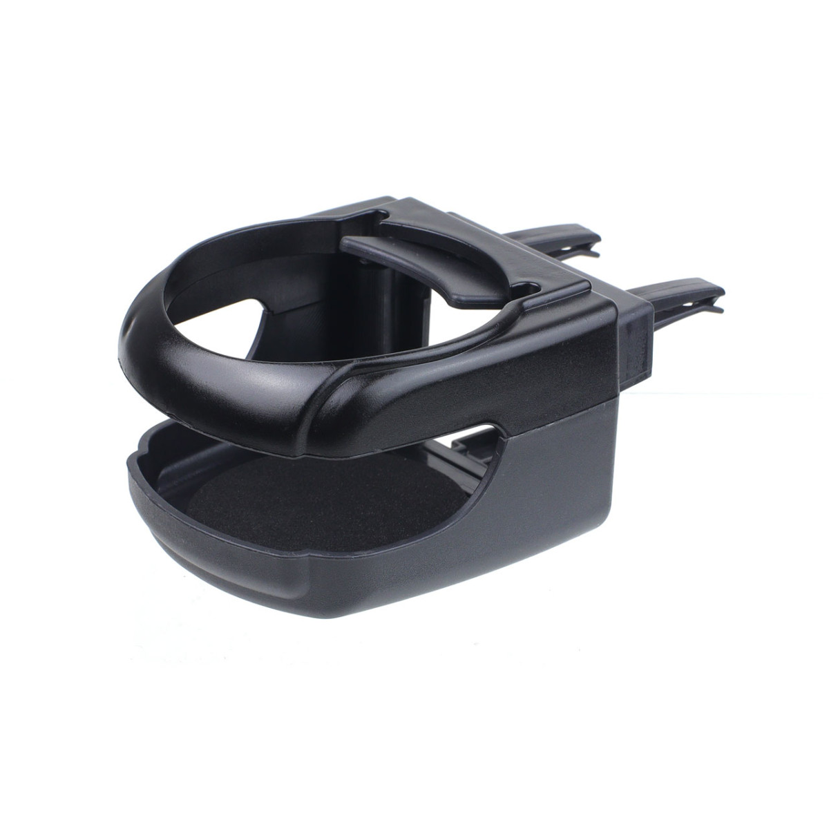 Universell bilmugghållare DH-03, svart, för ventilationsgaller