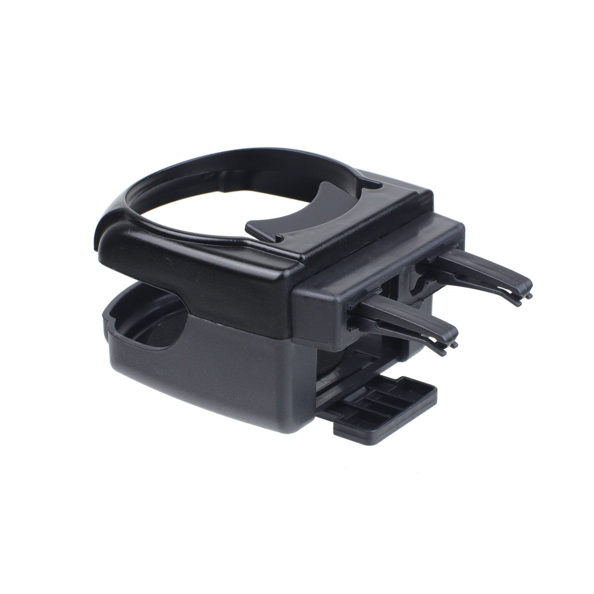 Universell bilmugghållare DH-03, svart, för ventilationsgaller