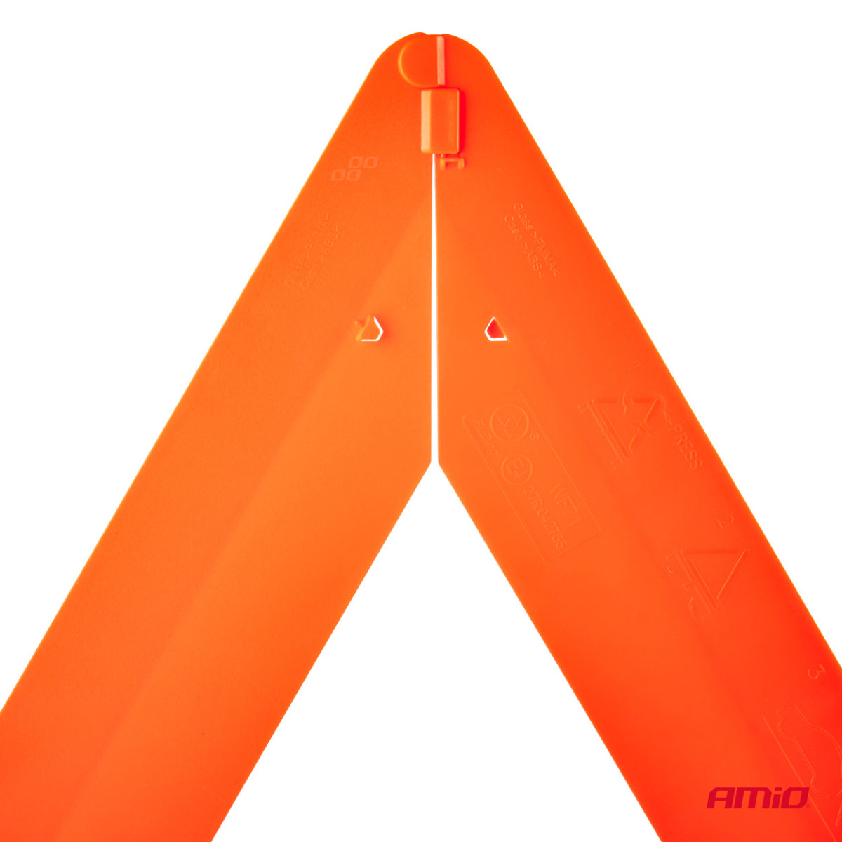 Warning car triangle WF-71 E-MARK AMIO-02998