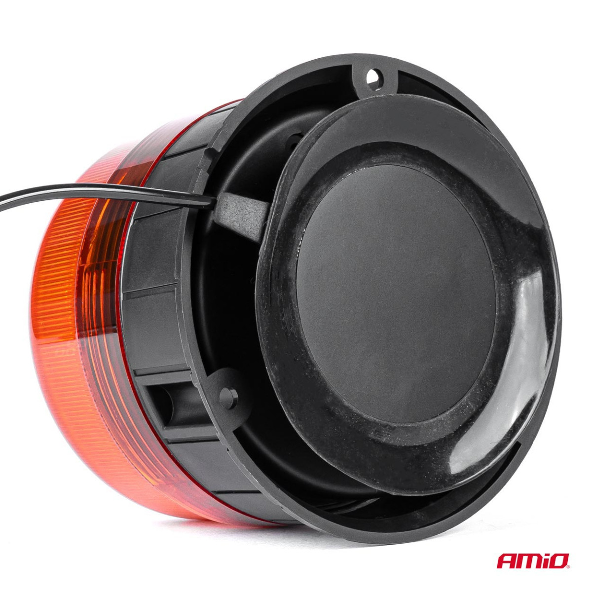 LED-varningslampa W02M magnetisk R65 R10 39LED 12/24V IP56 AMIO-02300