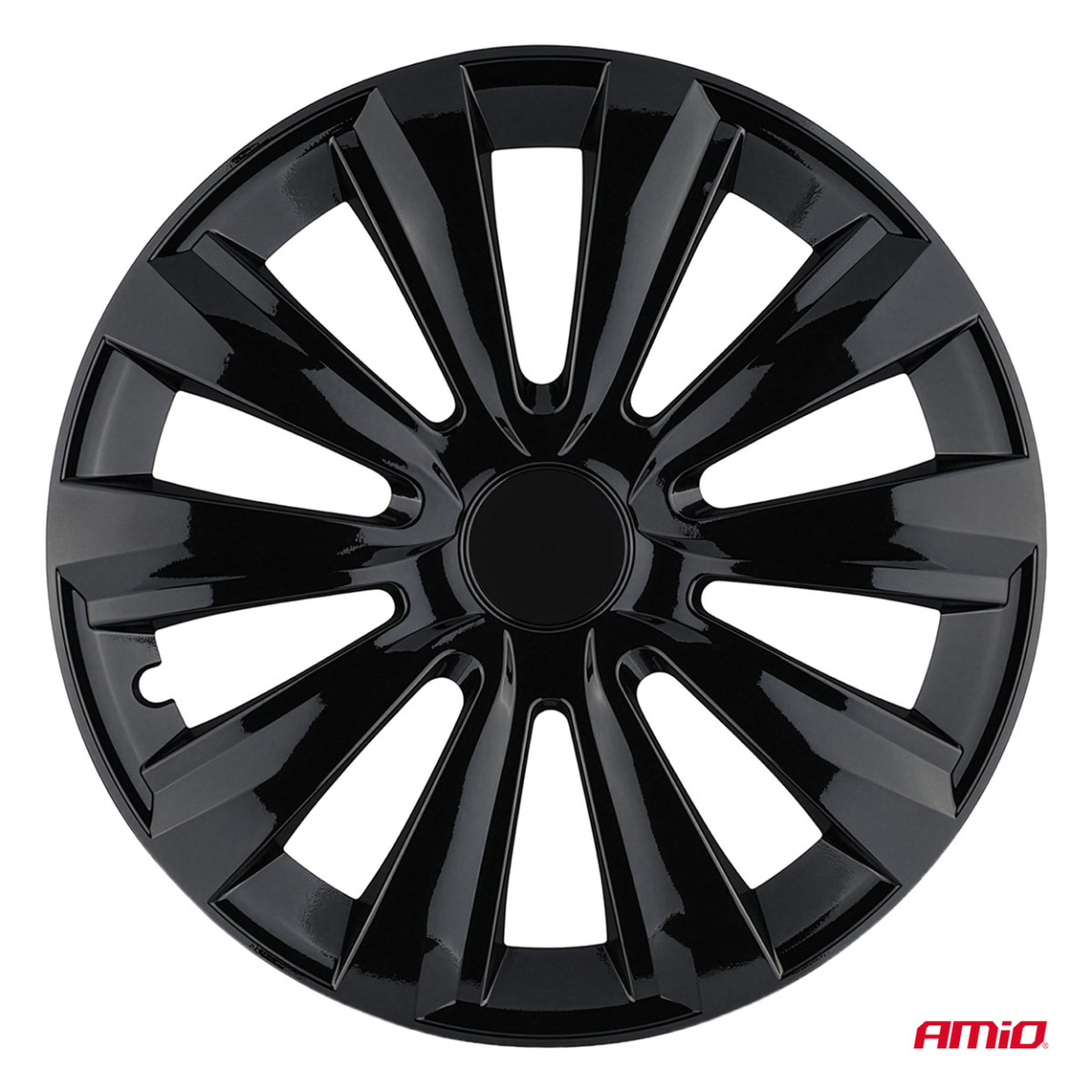 Hjulkapslar 4 st. DELTA BLACK 16"