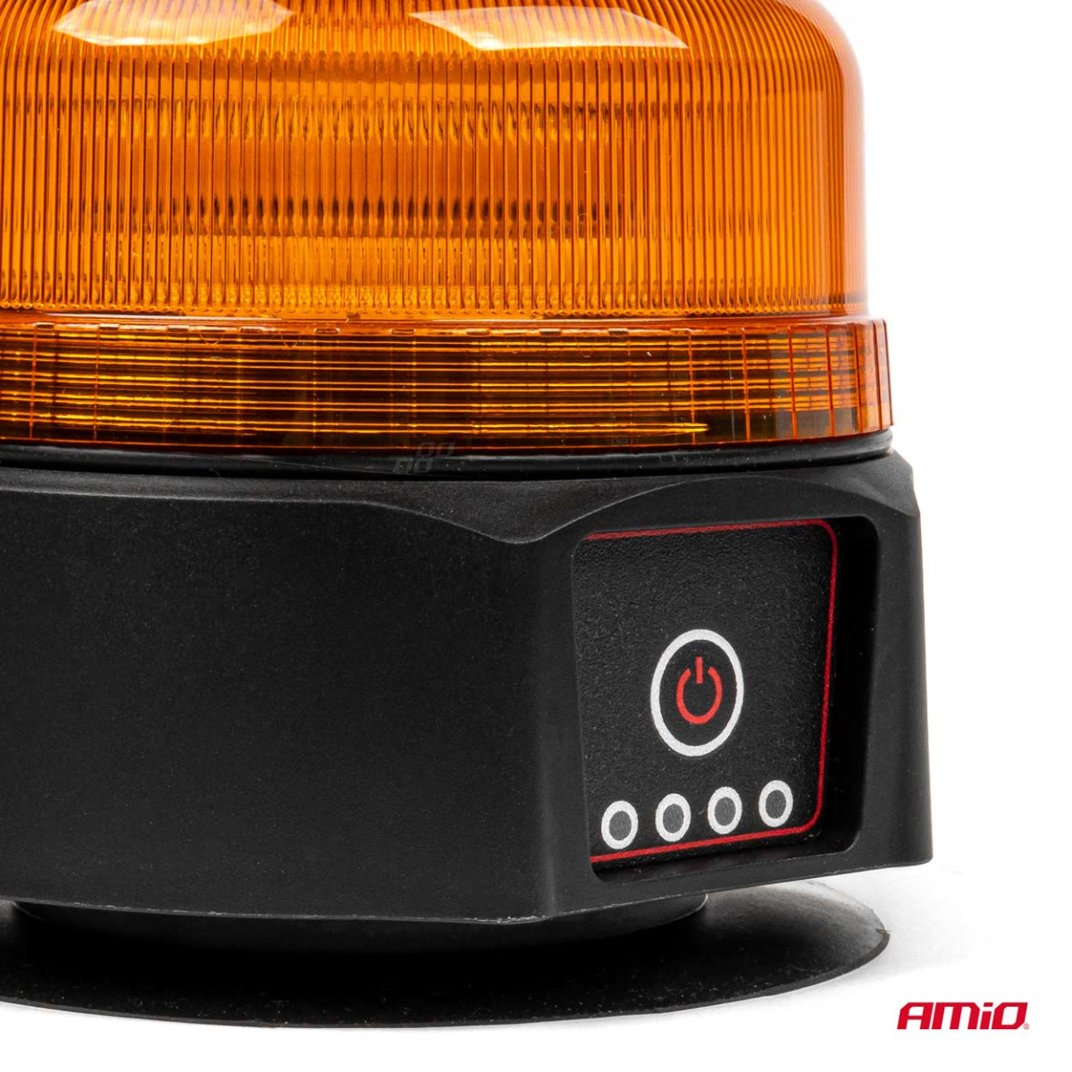 Trådlös LED-varningslampa med fjärrkontroll R65 R10 12/24V AMIO-03932