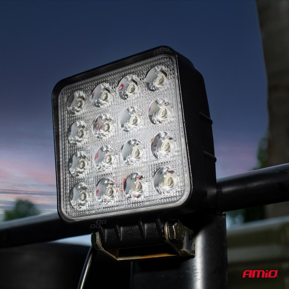 LED-arbetslampa AWL05 EMC, 108x108 mm 48W FLAT 9-60V