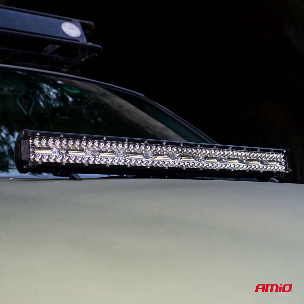 LED-panelbelysning, AWL27 120LED 450x74 mm 360W COMBO 9-36V