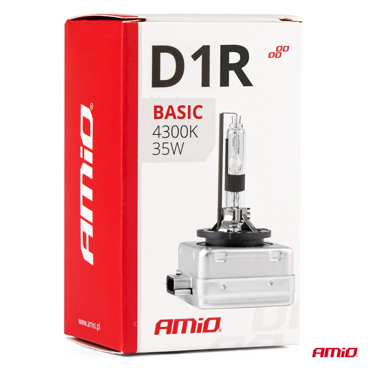 Xenonlampa D1R 35W 4300K BASIC AMIO-02945