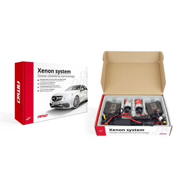 Xenon-kit S1068 CANBUS H1 6000K, AMIO-01897