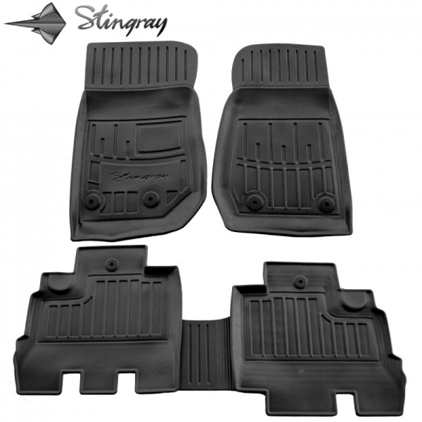 Gummimattor JEEP Wrangler JK (5 dörrar) 2007-2018
