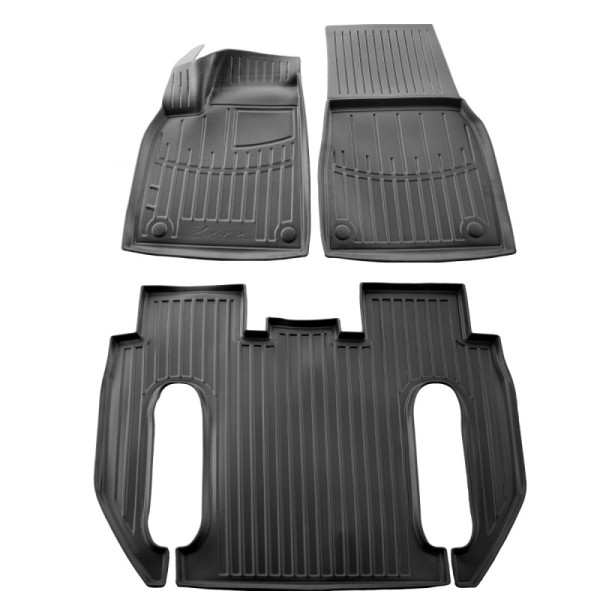 Gummimattor TESLA Model X Plaid från 2022