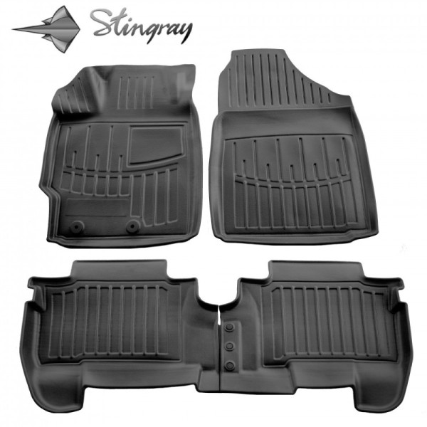 Gummimattor TOYOTA Yaris II XP9 2006-2011