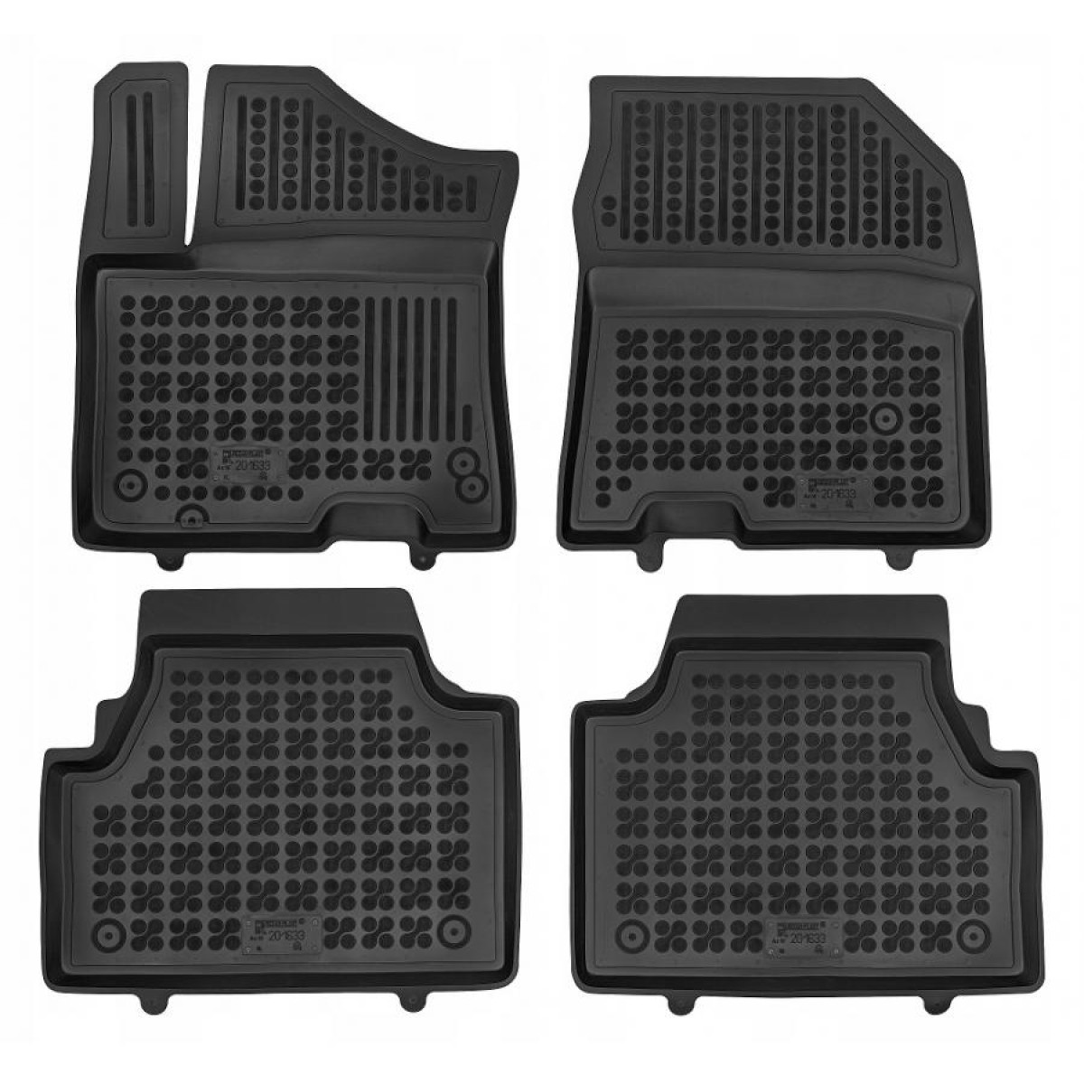 Gummimattor Hyundai Kona I 2018-2023 (Electric (BEV))