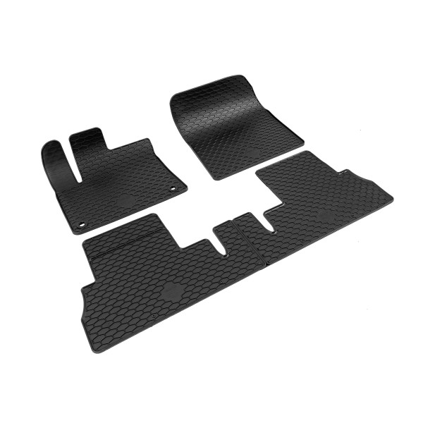 Gummimattor Peugeot RIFTER från 2018, (oval clips) 4pc,
