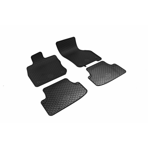 Gummimattor Seat LEON IV eTSI MHEV (från 2020), 4 st/ 222597 / svart