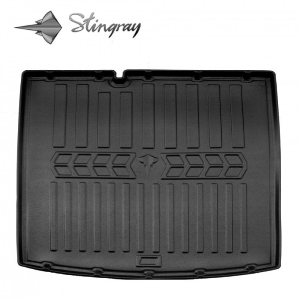 Gummi 3D bagagerumsmatta SKODA Fabia III 2014-2021 (universal/lower boot) / 6020261 / högre kanter