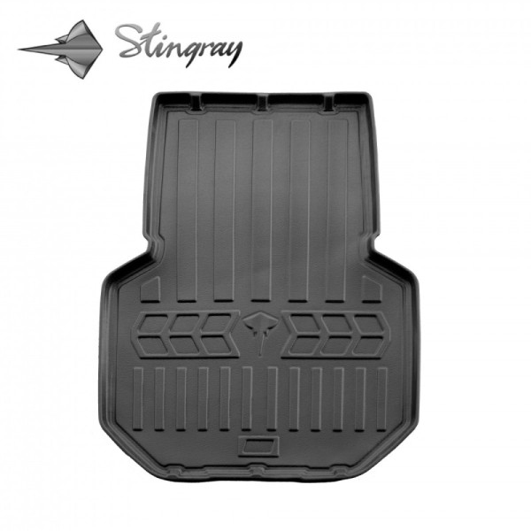Gummi 3D bagagerumsmatta TESLA Model S 2012-2021 ( trunk 2WD) / 6050061 / högre kanter