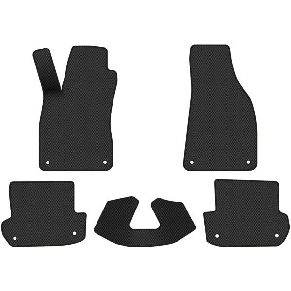 Polymer EVA golvmattor Audi A4 B6 Cabrio 2002-2006