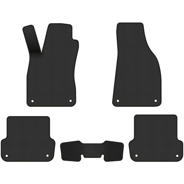 Polymer EVA golvmattor Audi A4 B7 2005-2008