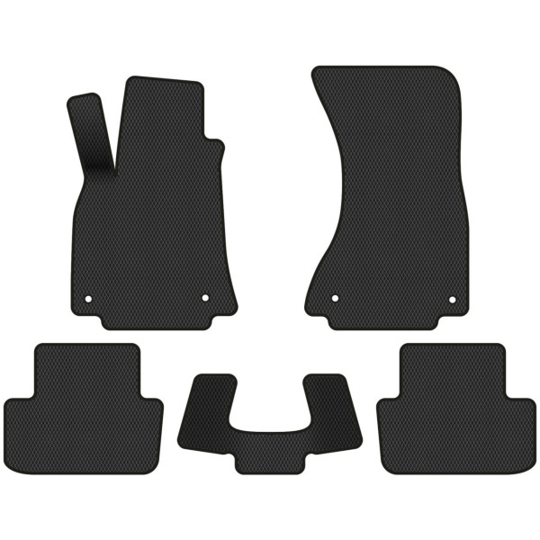 Polymer EVA golvmattor Audi A4 B8 2007-2015