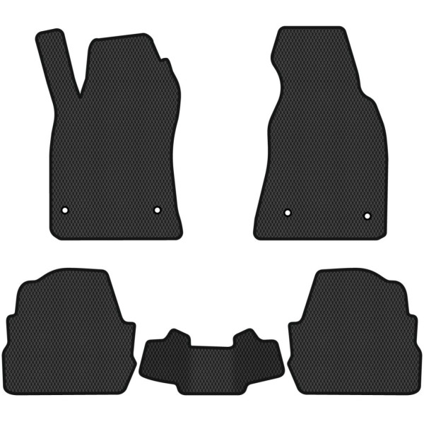 Polymer EVA golvmattor Audi A6 C5 Facelift 2000-2006