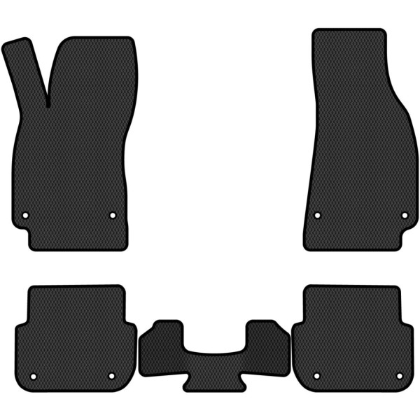 Polymer EVA golvmattor Audi A6 C6 2004-2011
