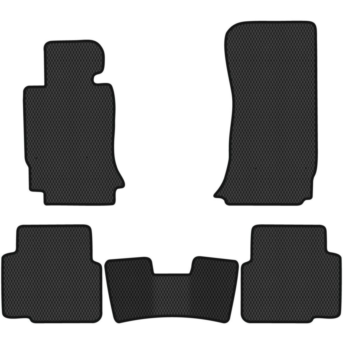 Polymer EVA golvmattor BMW 3 E36 Sedan 1990-2000