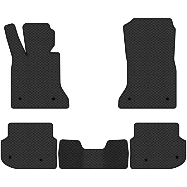 Polymer EVA golvmattor BMW 5 F10 2010-2013