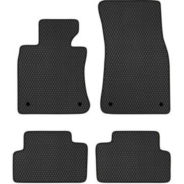 Polymer EVA golvmattor BMW 6 E64 Cabrio 2003-2011