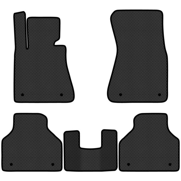 Polymer EVA golvmattor BMW 7 E65 Short 2001-2008