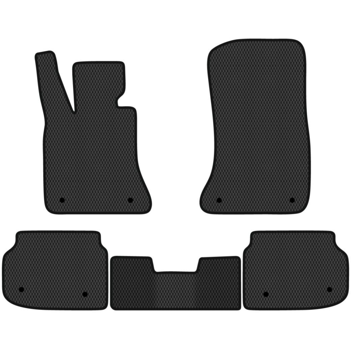 Polymer EVA golvmattor BMW 7 F01 2008-2015