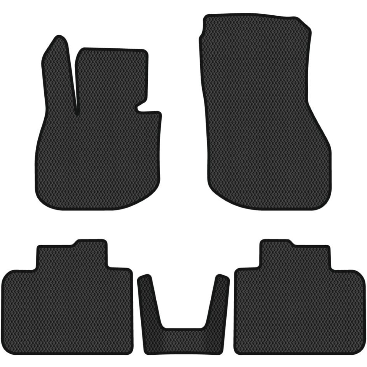 Polymer EVA golvmattor BMW iX1 U11 Short från 2022