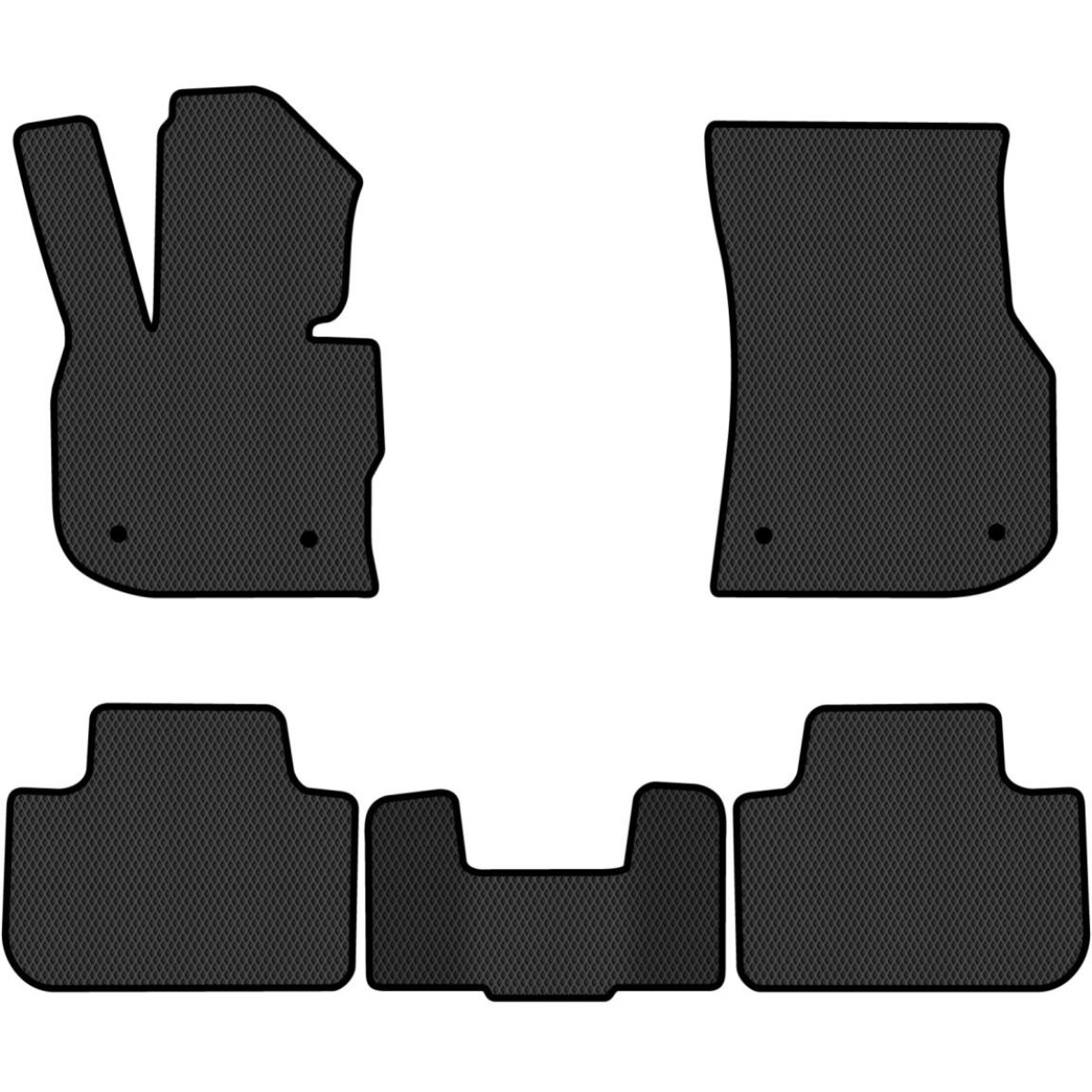 Polymer EVA golvmattor BMW X4 G02 från 2018