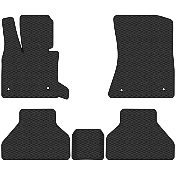Polymer EVA golvmattor BMW X5 E70 2006-2013