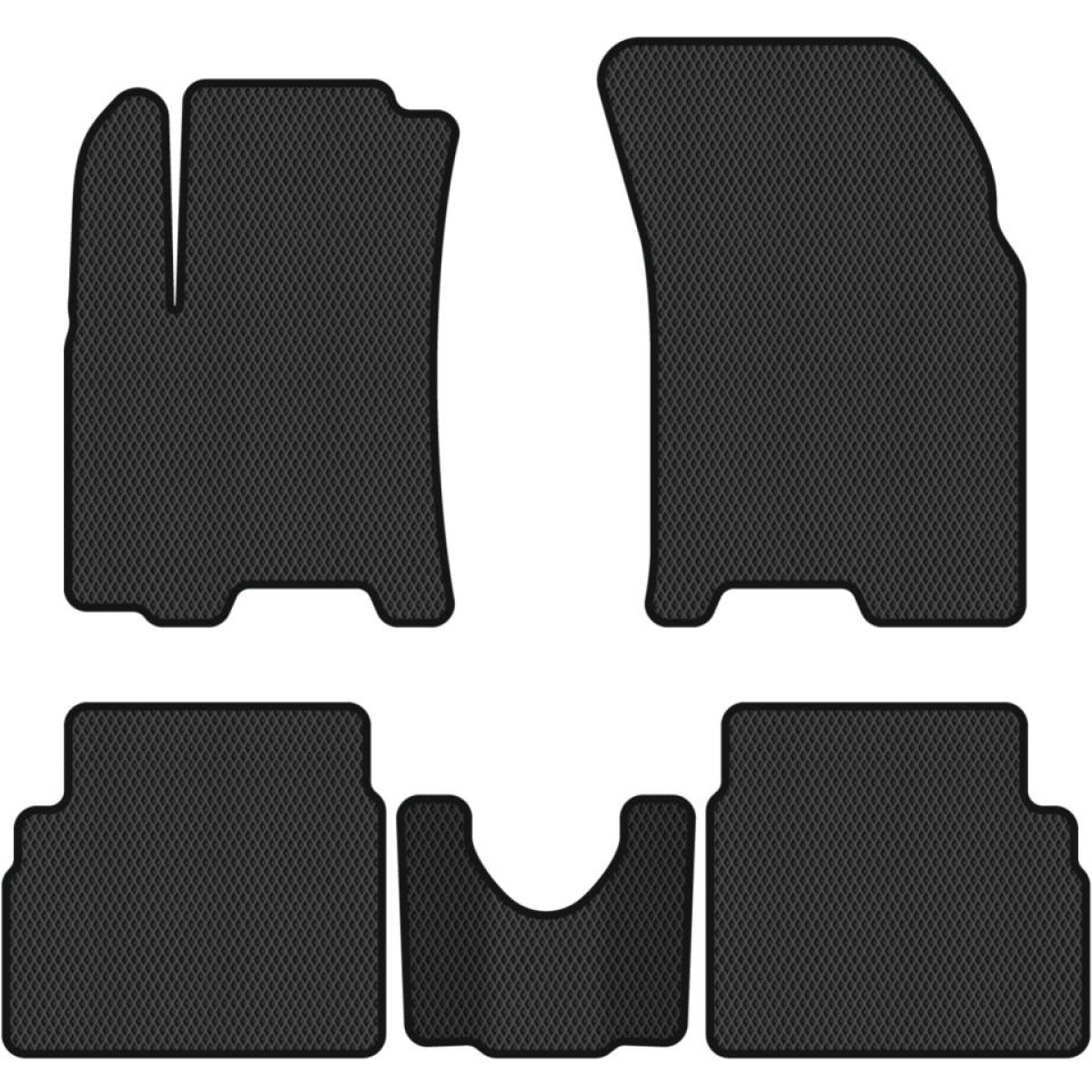 Polymer EVA golvmattor Chevrolet Aveo 2003-2011