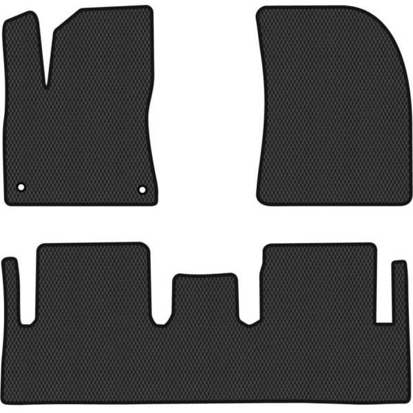 Polymer EVA golvmattor Citroen C4 Grand Picasso II 5 platser 2013-2018