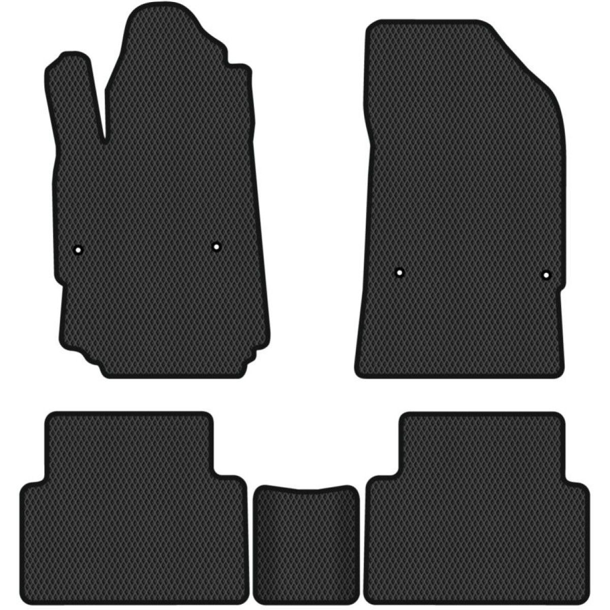 Polymer EVA golvmattor Citroen C5 II 2008-2017