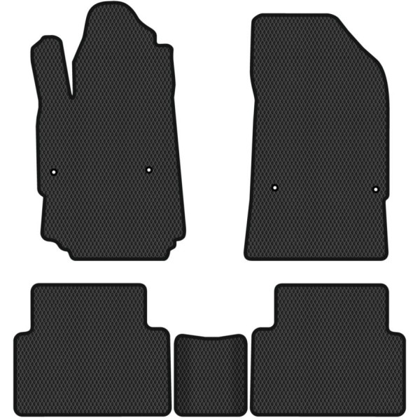 Polymer EVA golvmattor Citroen C5 II 2008-2017