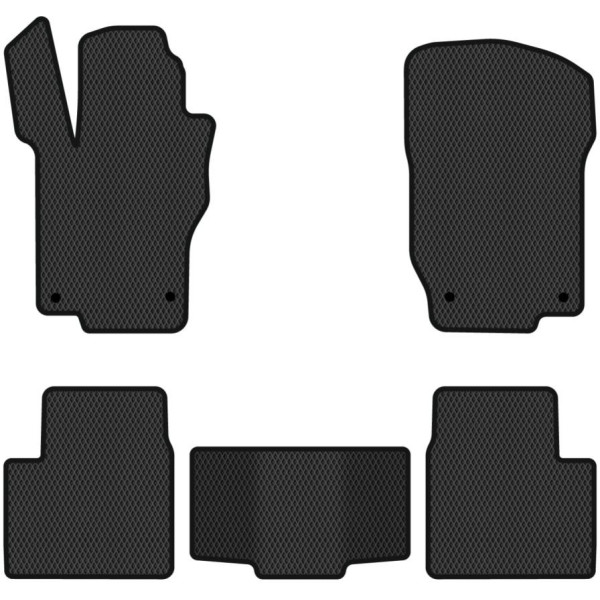 Polymer EVA golvmattor Mercedes-Benz ML-class W164 2005-2011