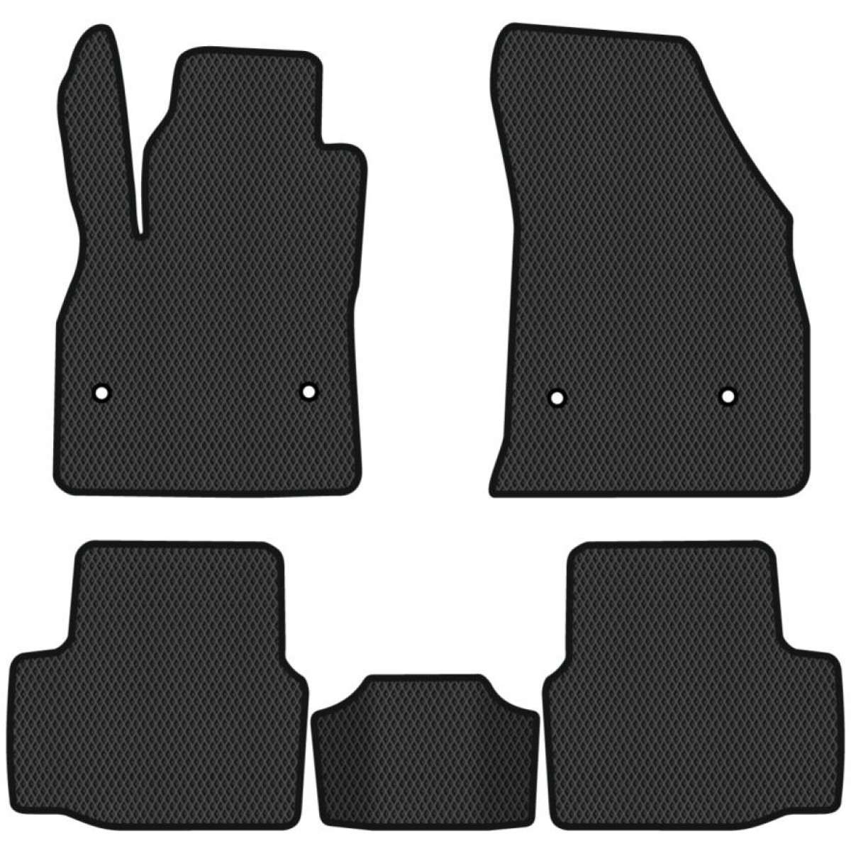 Polymer EVA golvmattor Opel Astra K 2015-2021