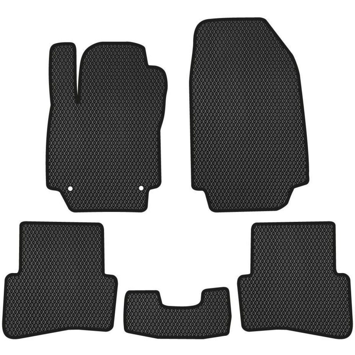 Polymer EVA golvmattor Renault Renault Captur I 2013-2019