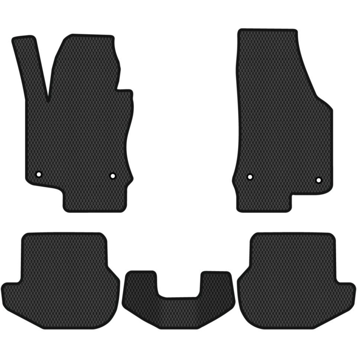 Polymer EVA golvmattor Volkswagen EOS 2006-2015