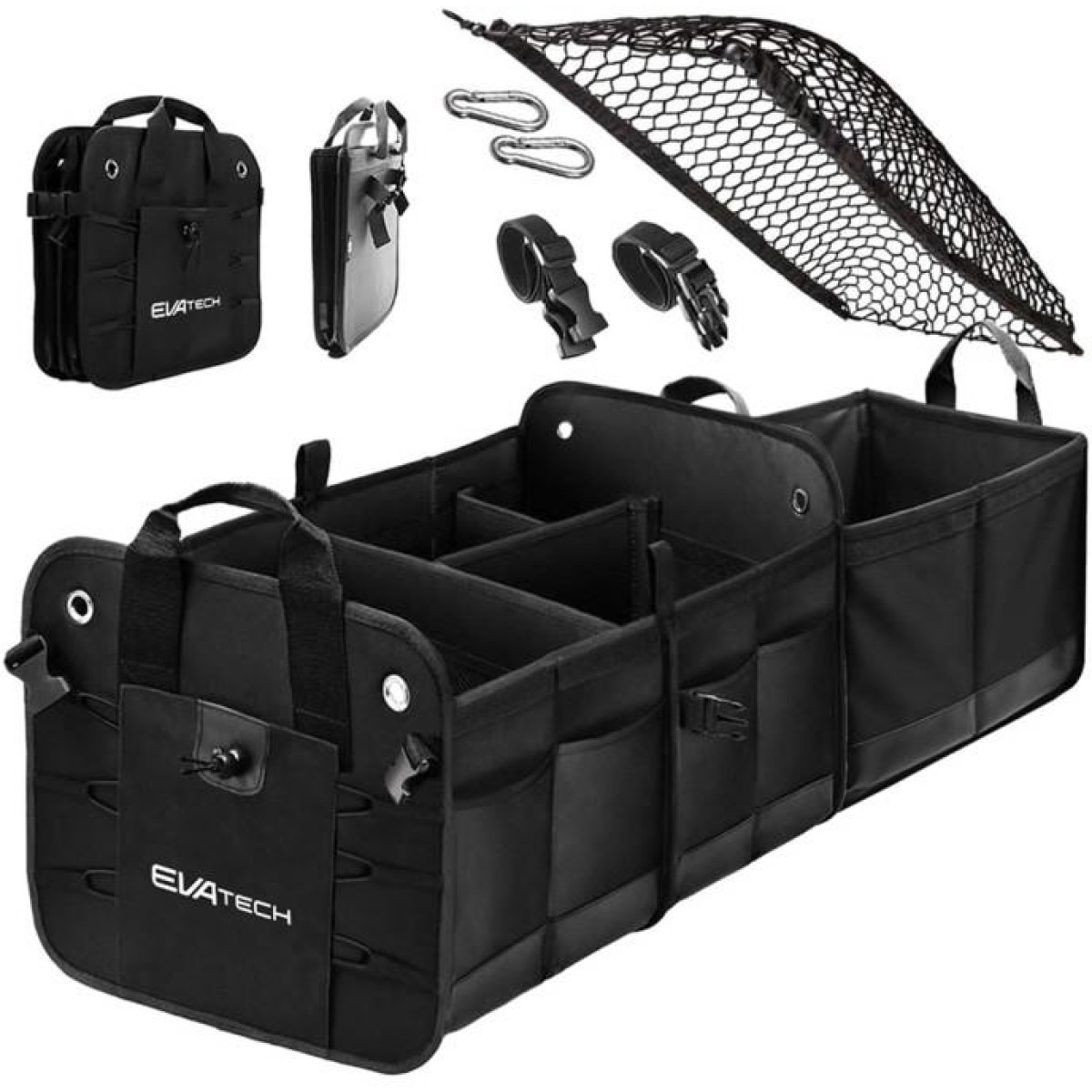 Hopfällbar Bagageutrymmesorganisator 1 Plus EVAtech 60×37×32 cm