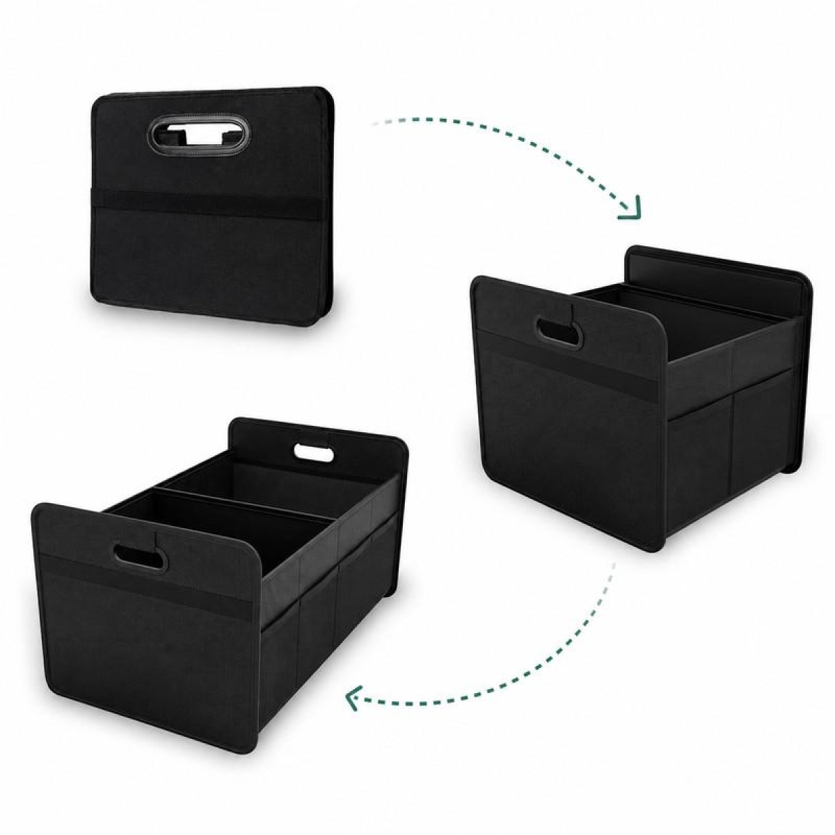 Hopfällbar Bagageutrymmesorganisator EVAtech 57x35x28 cm